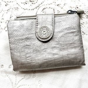 COPY - Kipling BiFold Croc Pattern Small Wallet